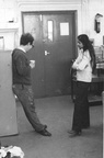 Jack and Latha deep in conversation